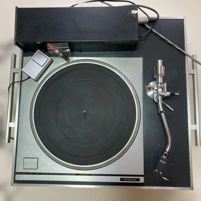 TECHNICS SP-10MKII TURNTABLE SH-10E MA-505 ARM SH-10R REMOTE JAPAN VINTAGE RARE! - Image 1 of 4