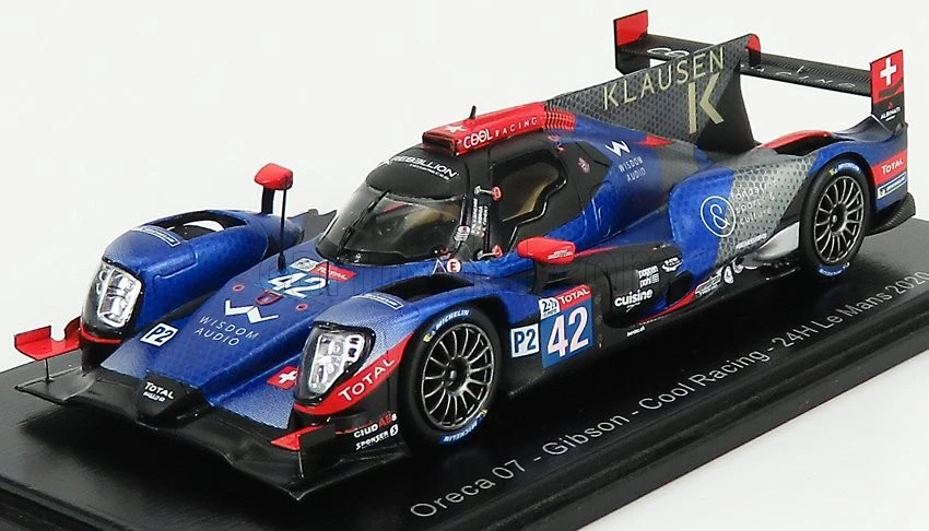 1/43 SPARK-MODEL - ORECA - 07 GIBSON TEAM COOL RACING N 42 12th 24h LE MANS S798 - Immagine 1 di 1
