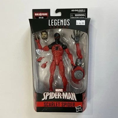 Figura de acción Marvel Legends Series Spider-Man Scarlet Spider Sp dr BAF nueva Foto 1 de 2