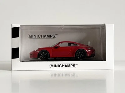 Brand New 1:43 Minichamps 2021 Porsche 992 911 GT3 Touring Red Limited Edition!! - Image 1 of 4