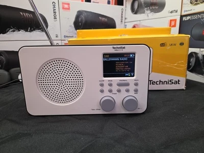 TechniSat VIOLA 2 C IR | tragbares DAB+ Internetradio mit Akku | weiß/schwarz - Bild 1 von 4
