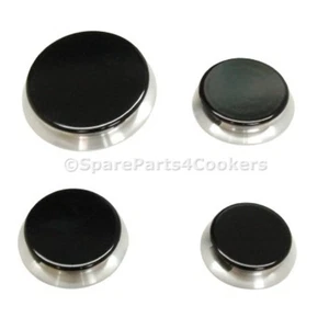 Quemadores y tapas Rangecooker Rangemaster, juego de cuatro, 1 grande, 2 mediano y - Imagen 1 de 6