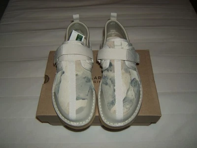 Clarks Originales Para Hombre TREK TAIYO Off White Camuflado Gamuza Zapatos Talla 6.5 Nuevos en Caja Foto 1 de 4