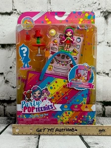 Party Pop Teenies Puppe Spielset Mädchen ÜBERRASCHUNGSGESCHENK TASCHE Aufkleber Puppenhaus NEU - Bild 1 von 17
