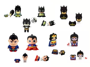 2.0 16gb 32gb 64gb 128gb SUPER HERO 8pc Set USB Flash Thumb Drive USA - Picture 1 of 1