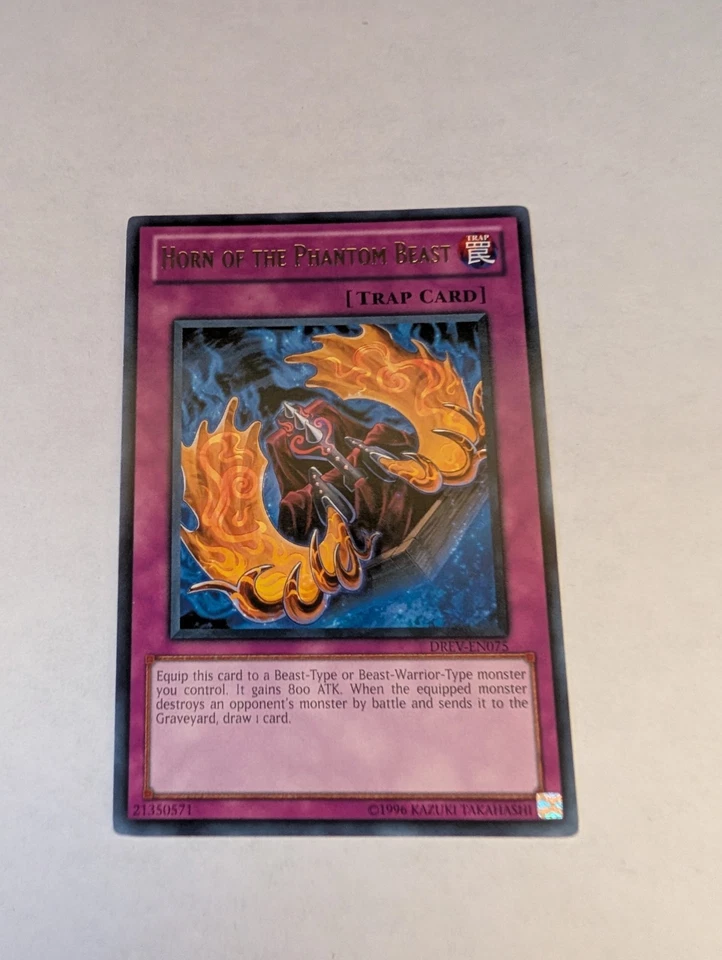 Horn of the Phantom Beast DREV-EN075 Duelist Revolution Unl Edition NM - Image 1 of 1