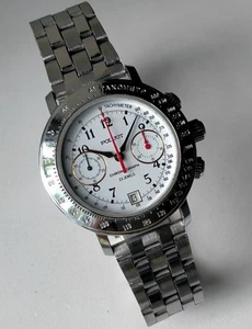 Poljot 3133 Chronograph Tachymeter Vintage Original Soviet Mechanical Watch - Picture 1 of 11