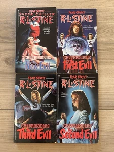 R.L Stine Fear Street 4 Cheerleaders Book: New, First, Second and Third Evil - Picture 1 of 5