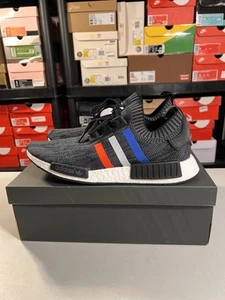 Adidas NMD R1 Tri Color Stripes Black (2016) - Size 13 | SHIPS FAST | FREE SHIP - Picture 1 of 9