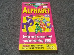 Rock 'N Learn Alphabet Parent's Choice Approval Age 2-5 (VHS, 1998) - NEW #B - Picture 1 of 2