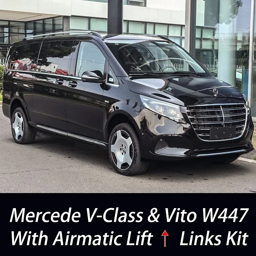 For Mercedes-Benz V-Class W447 Adjustable Air Suspension Rises Links Lifting Kit - Imagen 1 de 4