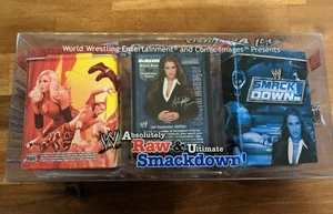 2003 Comic Images WWE Raw Deal Absolutely Raw / Ultimate Smackdown Wrestling Box - Picture 1 of 4