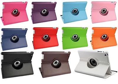 360 Rotating Leather Smart Cover Case for Apple Mini iPad 3 2 iPad Brand New - Image 1 of 2