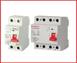 Fehlerstromschutzschalter FI-Schutzschalter FI-SCHALTER 16A,25A,40A,63A 2/4polig - Bild 1 von 9
