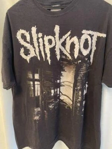 Slipknot T-shirt Black Size XL Used from Japan - Picture 1 of 5
