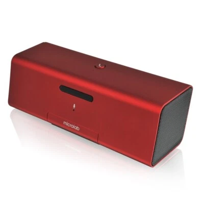 Alto-falante estéreo portátil Microlab MD212RED MD212 sem fio Bluetooth com microfone - Imagem 1 de 4