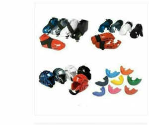 Proforce Sparring Gear Set Head Foot Hand Pads Mouth Martial Arts Karate TKD - Picture 1 of 1