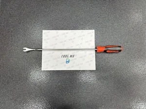 Snap-on Tools USA NEW ORANGE Soft Grip LONG Trim Pad Removal Tool ASG187B - Picture 1 of 13