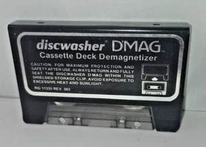 Vintage Discwasher D'MAG Cassette Tape Deck Entmagnetisierer mit Metallabdeckung - Bild 1 von 7