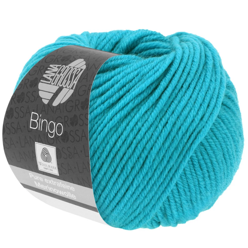 Lana Grossa wolle Bingo 133 Türkis