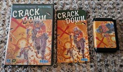 Crack Down SEGA Mega Drive G-4024 - Image 1 of 3