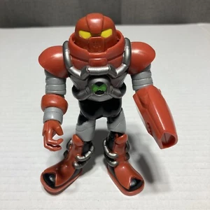Cartoon Network Ben 10 Omni Kix Armor Heatblast 4.5" Action Figure NO HELMET - Picture 1 of 10