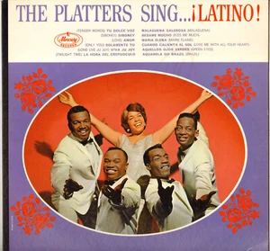 THE PLATTERS "SING... LATINO !" LATIN DOO WOP LP 1963 MERCURY 20808 PROMO ! - Picture 1 of 3