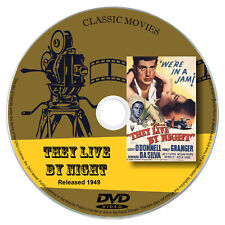 They Live By Night 1949 DVD Film Cathy O'Donnell, Farley Granger - Crime Romance