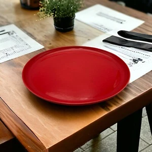 Red Dinner Plate - Medium - Picture 1 of 3