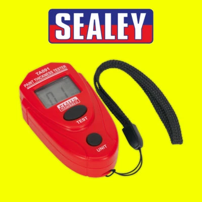 Sealey Workshop Digital Paint Thickness Gauge / Tester / Diagnostic Tool - TA091 - Image 1 of 4