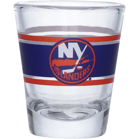 New York Islanders 2oz. Stripe Shot Glass Cover