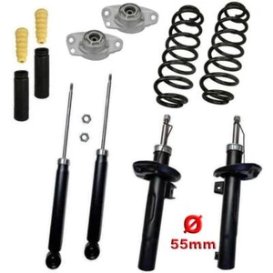 Stoßdämpfer Serie Federn Domlager vorne hinten Premium SET paßt für VW Touran 1T - Bild 1 von 6