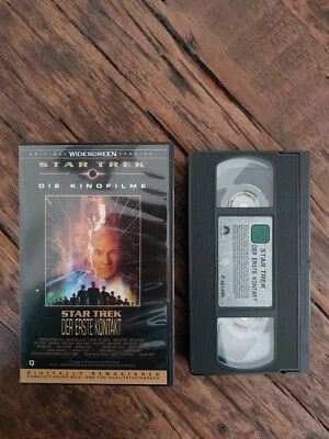 Star Trek Der erste Kontakt VHS Deutsch First Contact Raumschiff Enterprise 1996 - Bild 1 von 2