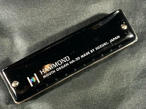 Suzuki Hamond Mouth Organ HA-20~Key Of D - Picture 1 of 5