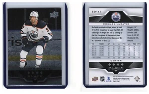 21/22 Upper Deck Extended Black Diamond Retro 4 Star #41 Connor McDavid Oilers - Picture 1 of 1