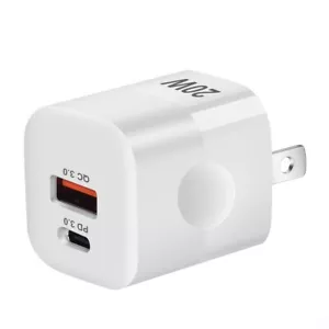 USB C Fast Wall Charger Block 20W For iPhone 11/12/13/14/15/Pro Max, XS/XR/X - Picture 1 of 13