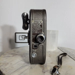 Appareil photo argentique 8 mm Keystone vintage années 30 modèle K-8 pour pièces ou réparation uniquement - Photo 1/11