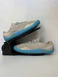 Merrell Vapor Glove 6 Women’s 4.5 UK Barefoot Oyster Atoll Light Grey Vibram - Picture 1 of 11