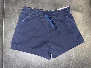 Cadets Boys Classic Cotton Shorts Navy Blue 3/4 - Picture 1 of 5