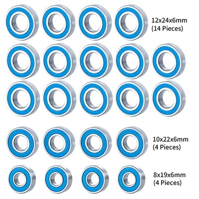 For 1/10 Baja Rey & Rock Rey 1/5 DBXL-E 2.0 Complete Bearings Kit Part 22PC - Image 1 of 4