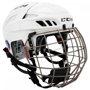 CCM Fitlite Hockey Helmet Combo, Ice Hockey Protective Helmet with Cage - Picture 1 of 7