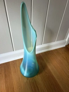 Vintage Collectible Midcentury Blue Vase  - Picture 1 of 5