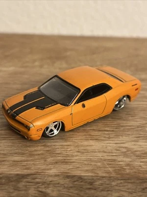Orange Dodge Challenger Concept Scale 1/64 Die-Cast Jada Toy - Image 1 of 4