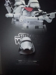 MMS321-323 Hot Toys Star Wars First Order Snow Trooper Helmet Custom Kitbash 1/6 - Picture 1 of 10
