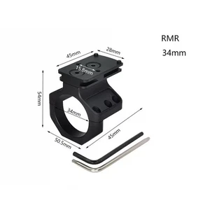 BOC 34mm Tube Modular Scope Mount 1.7 1.93 inch TOP Red Dot Mounts RMR Adapters - Picture 1 of 6