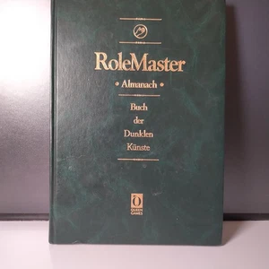RoleMaster Almanach Buch der Dunklen Künste Queen Games Hardcover 1. Auflage 95 - Bild 1 von 9