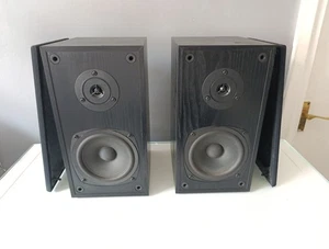 Richard Allan Minette 2 diffusori da scaffale nero 8 Ohm - TESTATI - Foto 1 di 22