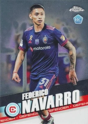 2022 Topps Chrome Major League Soccer Base Common Cards (161 - 170) - MLS - Image 1 of 4
