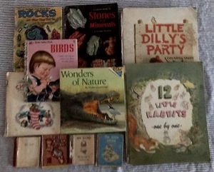 Vintage 50er Jahre Kinderbücher Konvolut gebrauchter Zustand gut zum Basteln Trödel Journal etc - Bild 1 von 8