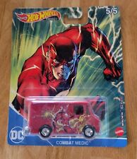 Hot Wheels Premium DC Comics THE FLASH Combat Medic 5/5 Real Riders Mattel 2022⚡